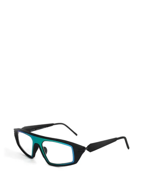 PARASITE Carbon 22 geometric-frame glasses