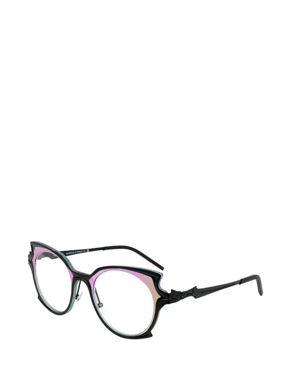 PARASITE Camelia 3 geometric-frame glasses - Nero