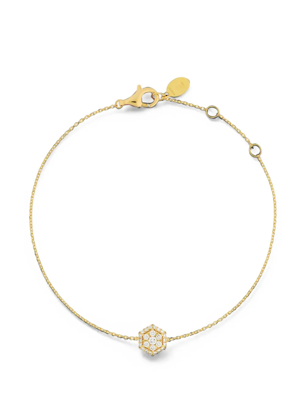 ROSEKEY Épure Hexa diamond bracelet - Oro