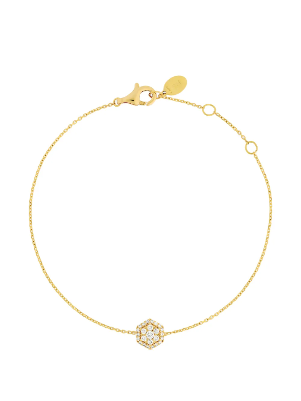 ROSEKEY Épure Hexa diamond bracelet - Oro