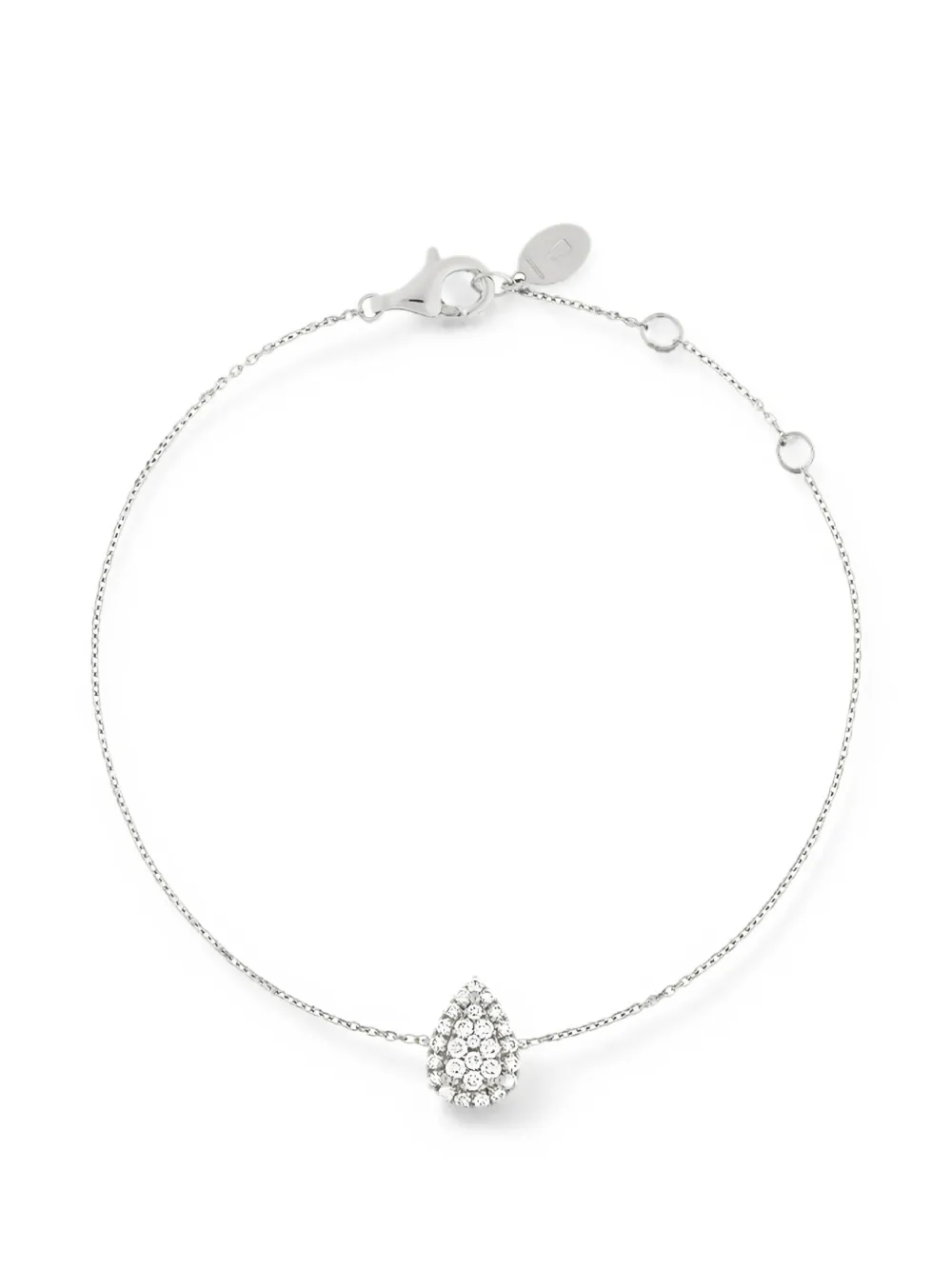 ROSEKEY Bracciale Épure con diamanti - Argento