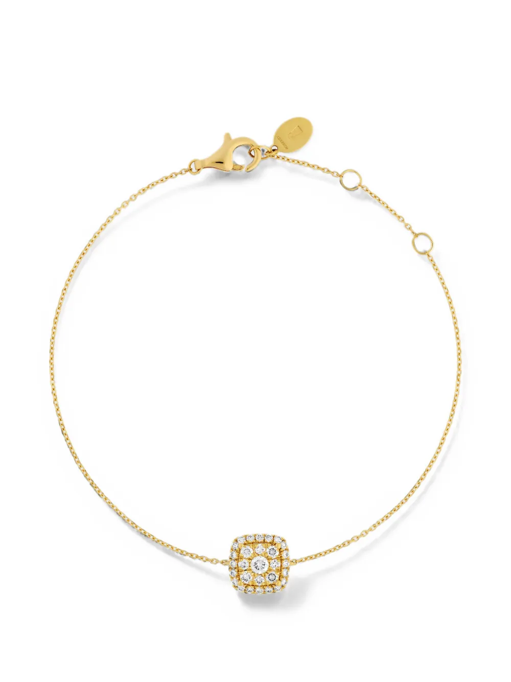 ROSEKEY Épure cushion diamond bracelet - Oro
