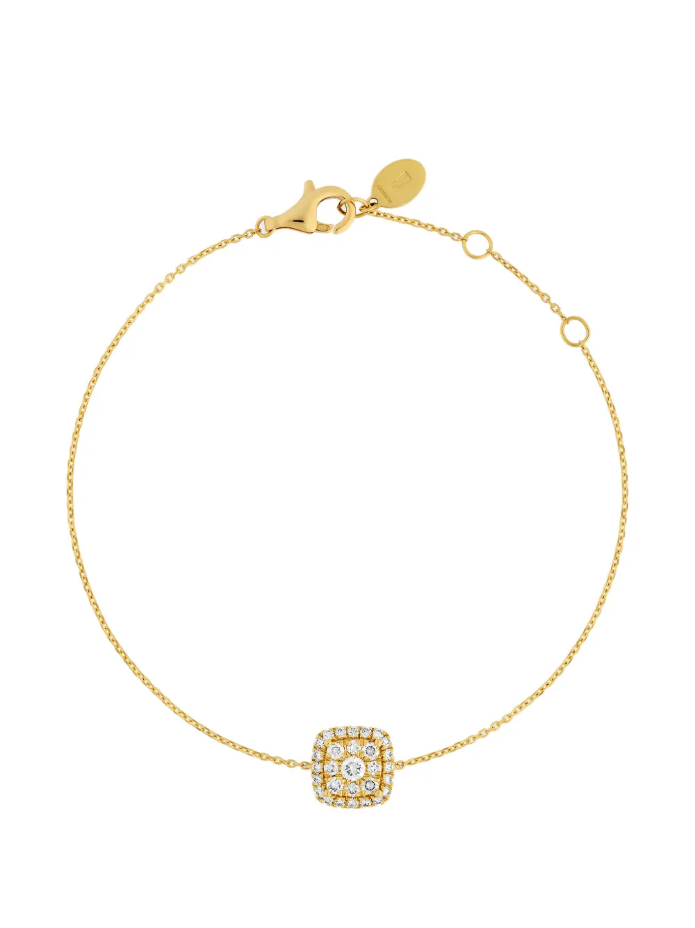 ROSEKEY Épure cushion diamond bracelet - Oro