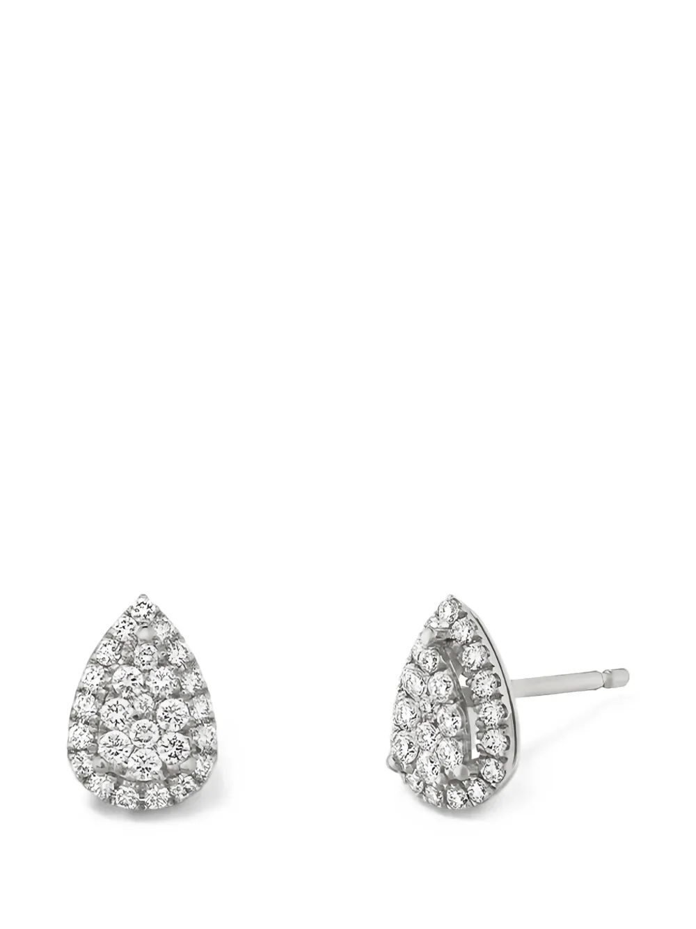 ROSEKEY Épure diamond drop earrings - Argento