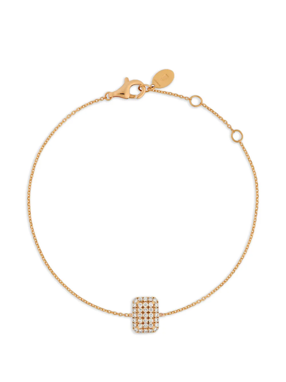 ROSEKEY Épure Radiant diamond bracelet - Oro