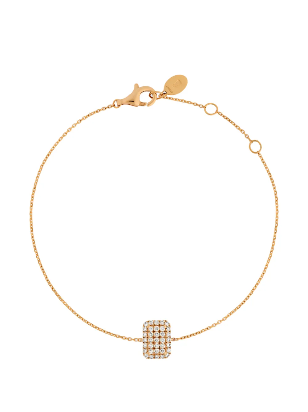 ROSEKEY Épure Radiant Armband mit Diamant - Gold