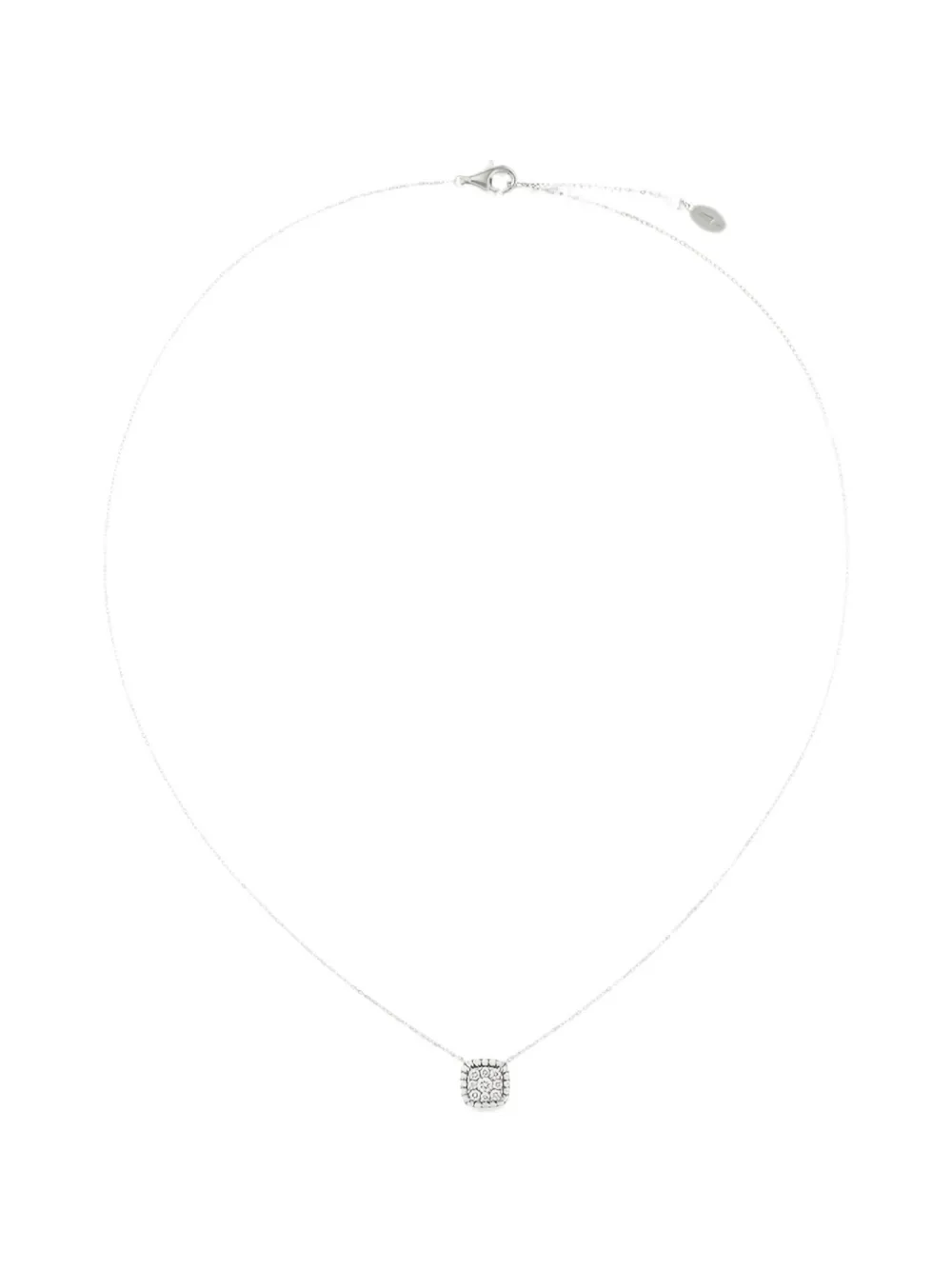 ROSEKEY Épure Halskette mit Diamant - Silber