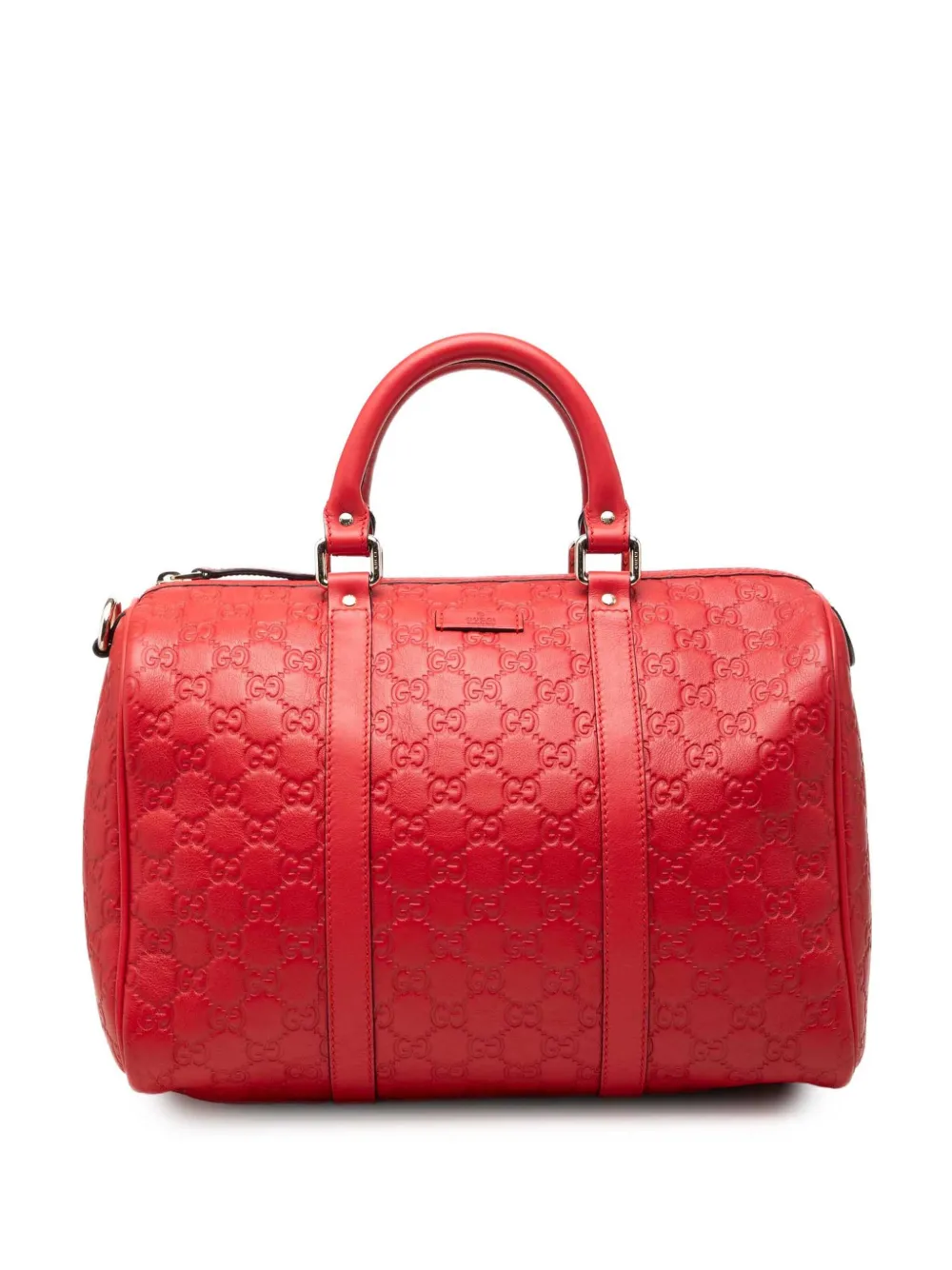 Gucci Pre-Owned sac boston Guccissima Joy médium (2000-2015) - Rouge