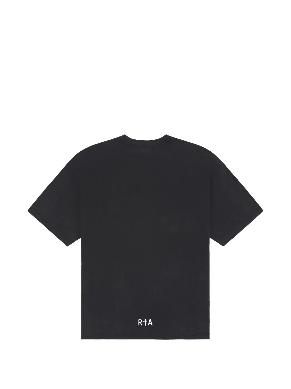 RTA Colin T-shirt met fotoprint Zwart