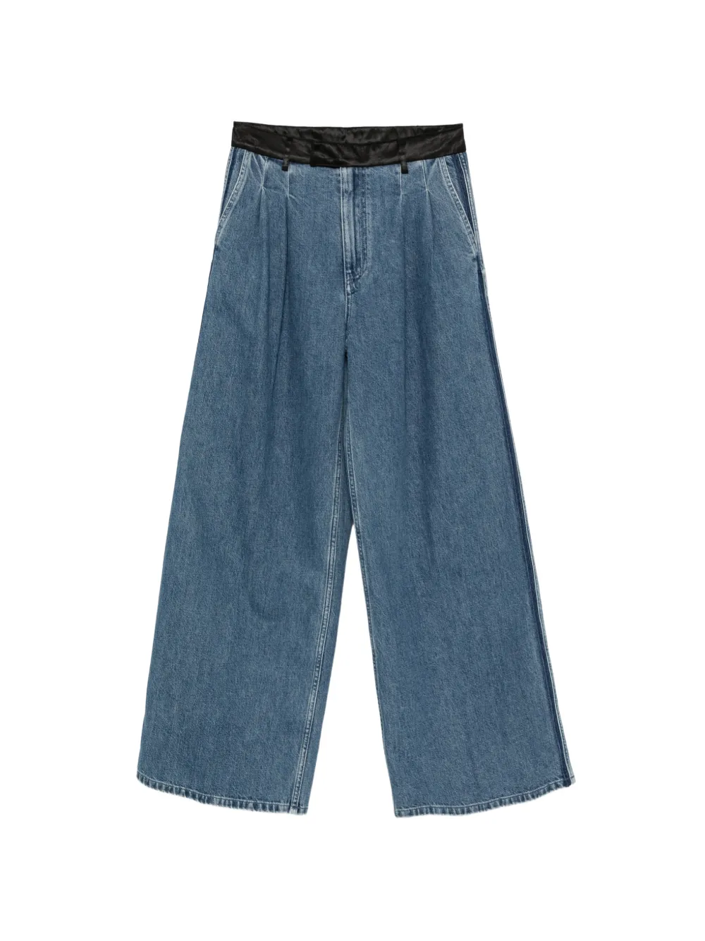 Forte Forte pleated wide-leg jeans