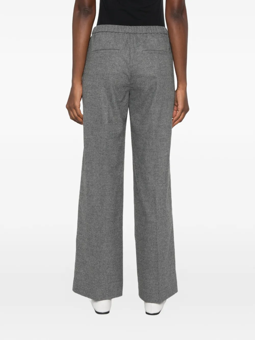 Peserico Broek met zijstreep Grijs
