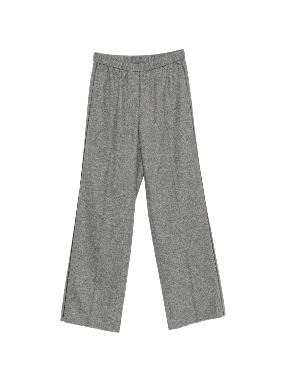Peserico side-stripe trousers