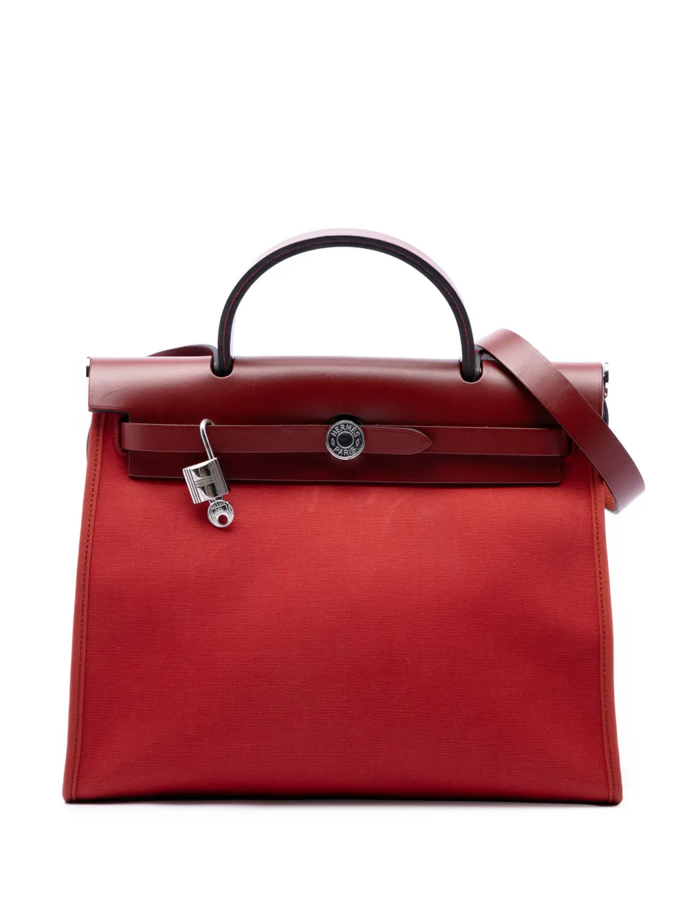 Hermès Pre-Owned sac à bandoulière Herbag Zip 31 (2015) - Rouge