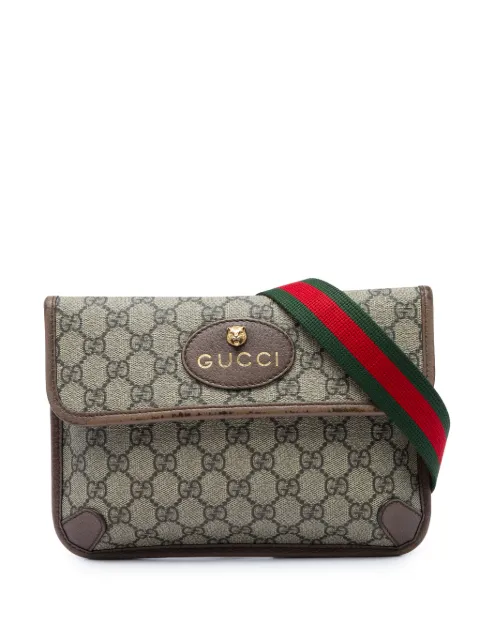 Gucci Pre-Owned cangurera Neo Vintage de lona GG Supreme 2016-2026