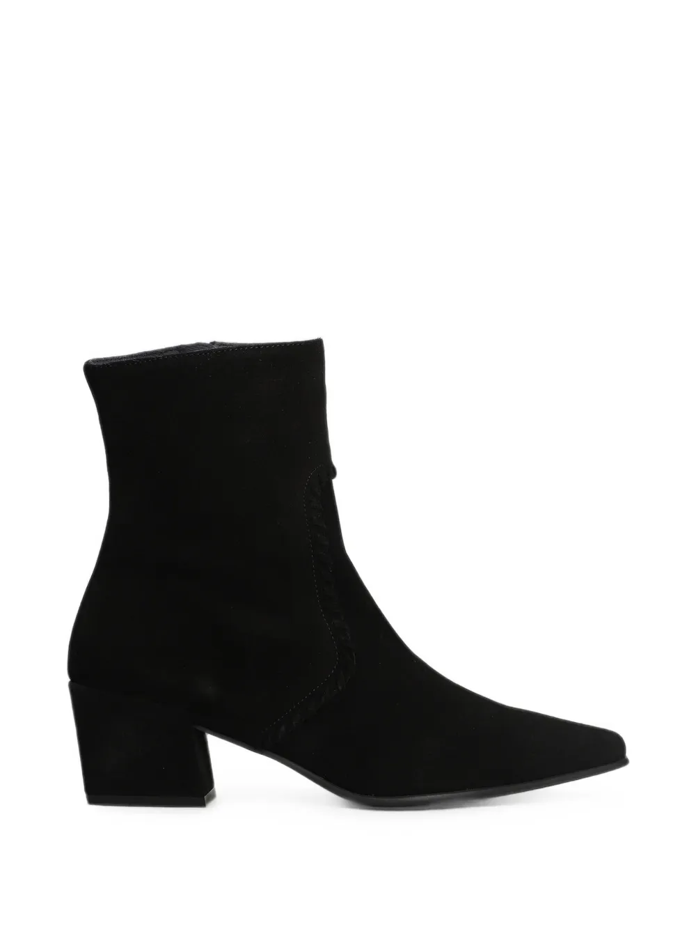 Pedro Miralles Rafaela braided-trim ankle boots