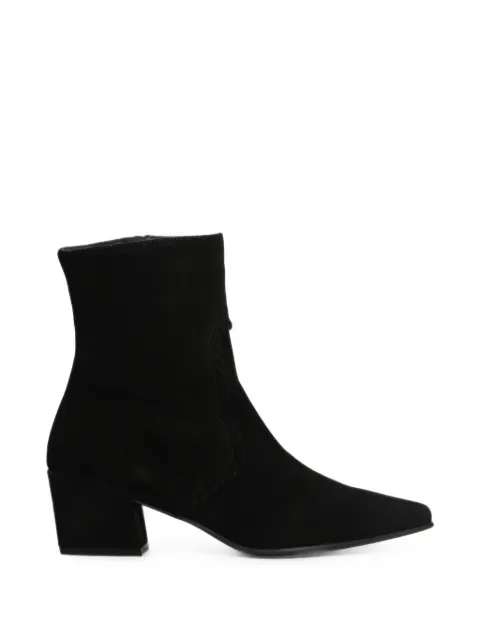 Pedro Miralles Rafaela braided-trim ankle boots