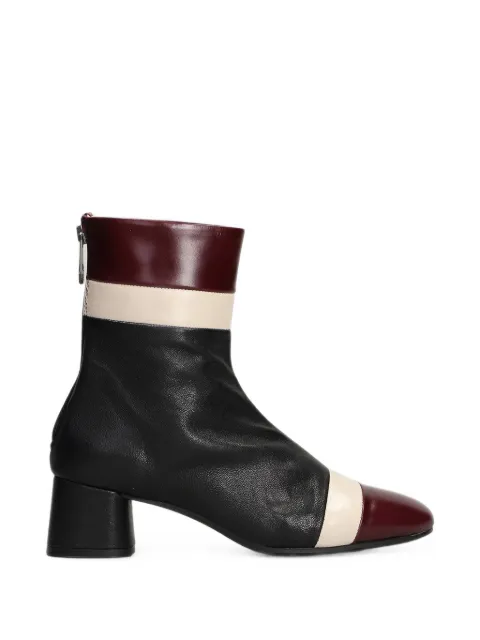 Pedro Miralles colour-block leather boots