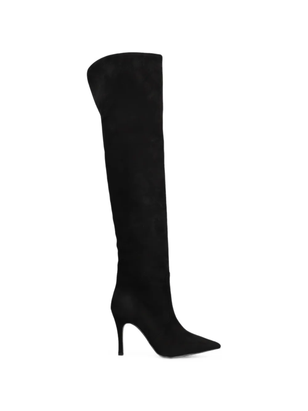 Biancadi Pointed-toe Over-the-knee Boots In Black