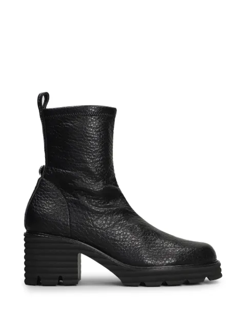 Pedro Miralles panelled leather ankle boots