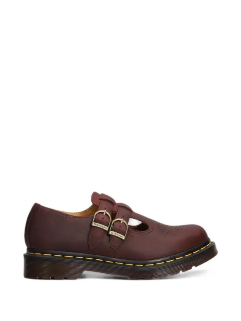 Dr. Martens perforated double-strap shoes