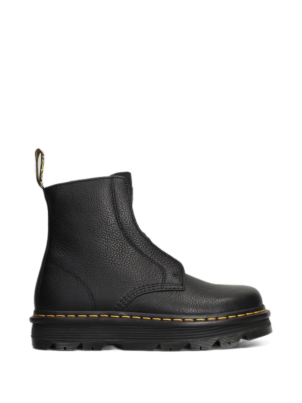 Dr. Martens Zebzag grained ankle boots - Schwarz