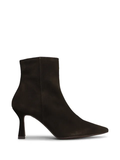 Pedro Miralles pointed-toe suede ankle boots