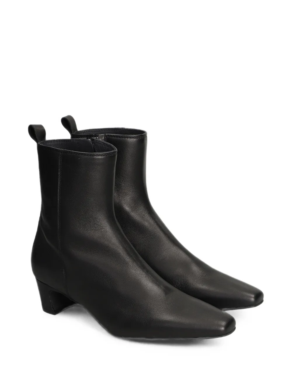 Pedro Miralles Socobio leather ankle boots Zwart