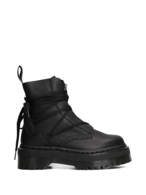 Dr. Martens Jarrick Combat lace-up zip-fastening ankle boots