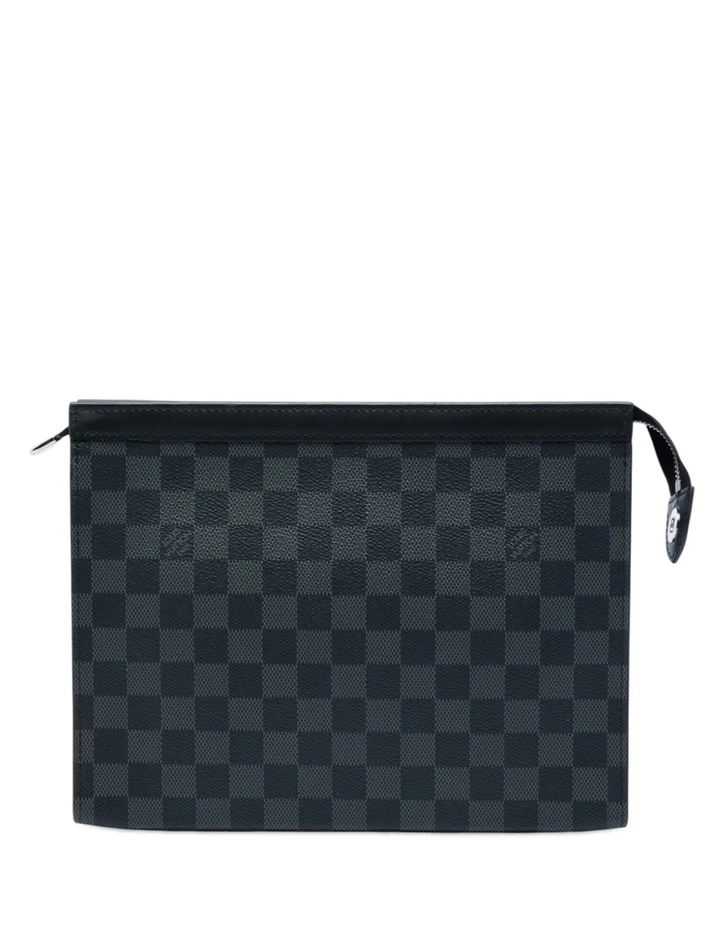 Louis Vuitton Pre-Owned 2019 Damier Graphite Pochette Voyage MM clutch bag - Nero