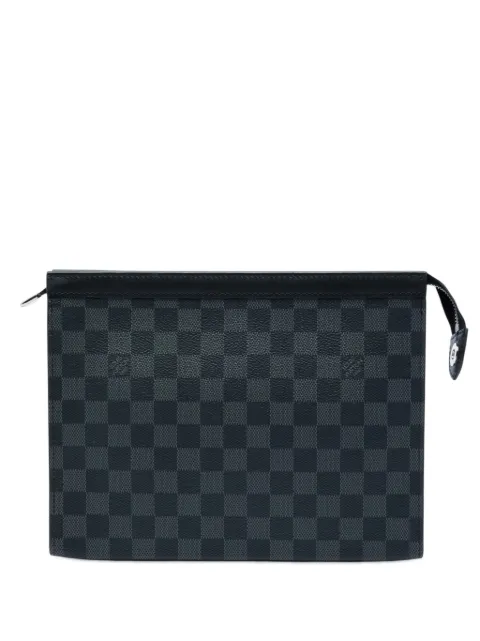 Louis Vuitton Pre-Owned 2019 Damier Graphite Pochette Voyage MM clutch bag