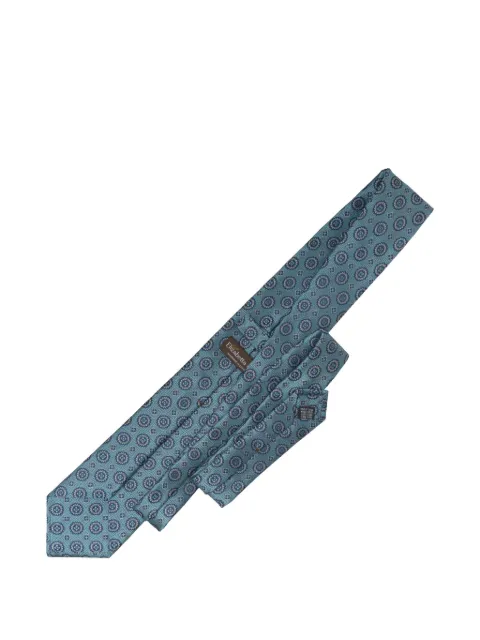 Elizabetta Ercole medallion-jacquard tie