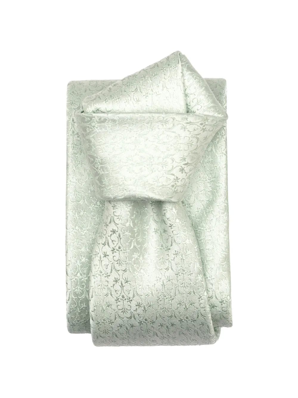 Elizabetta Parioli fleur-de-lis jacquard tie - Verde