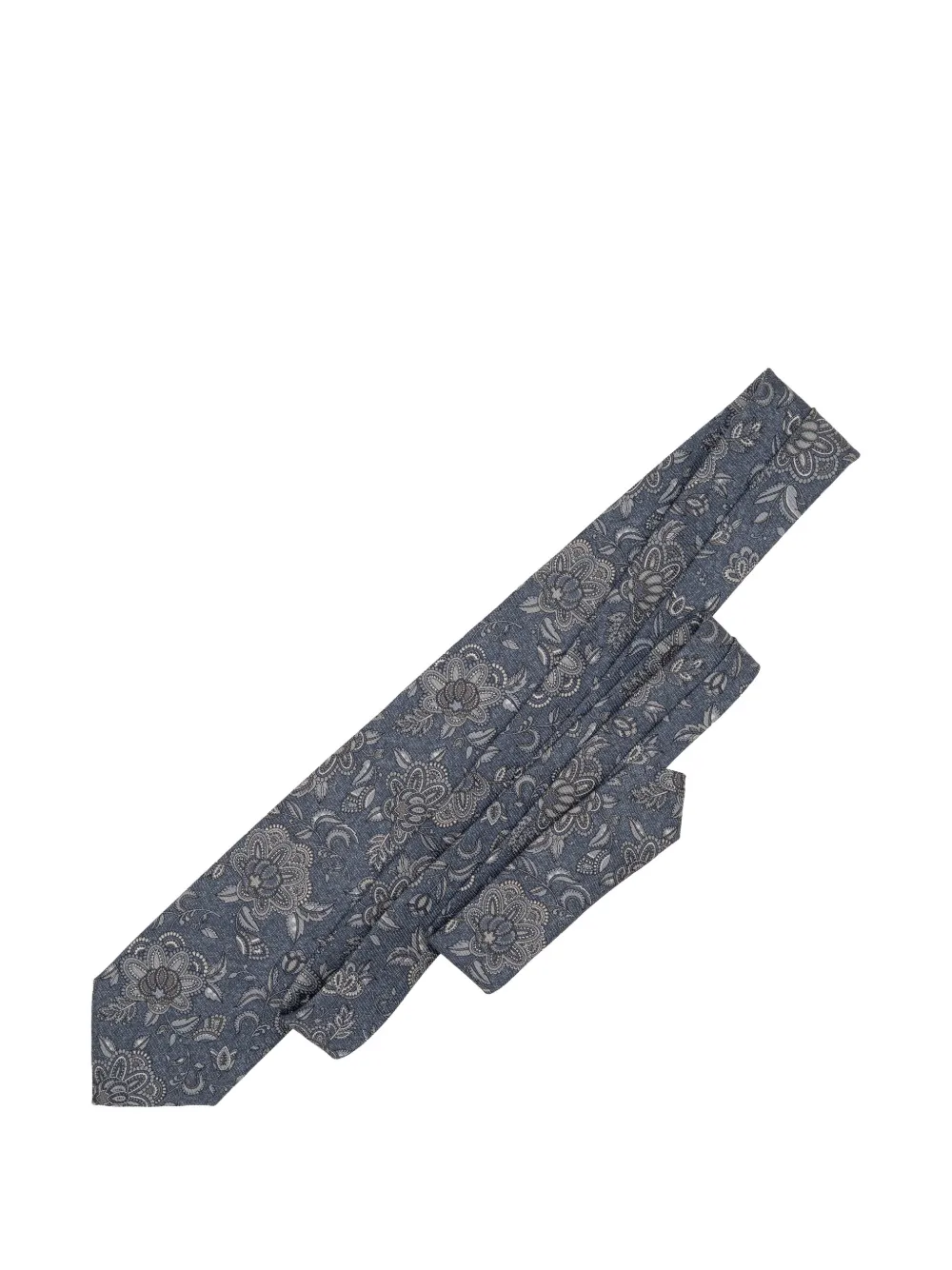 Elizabetta Sartori floral-print silk tie