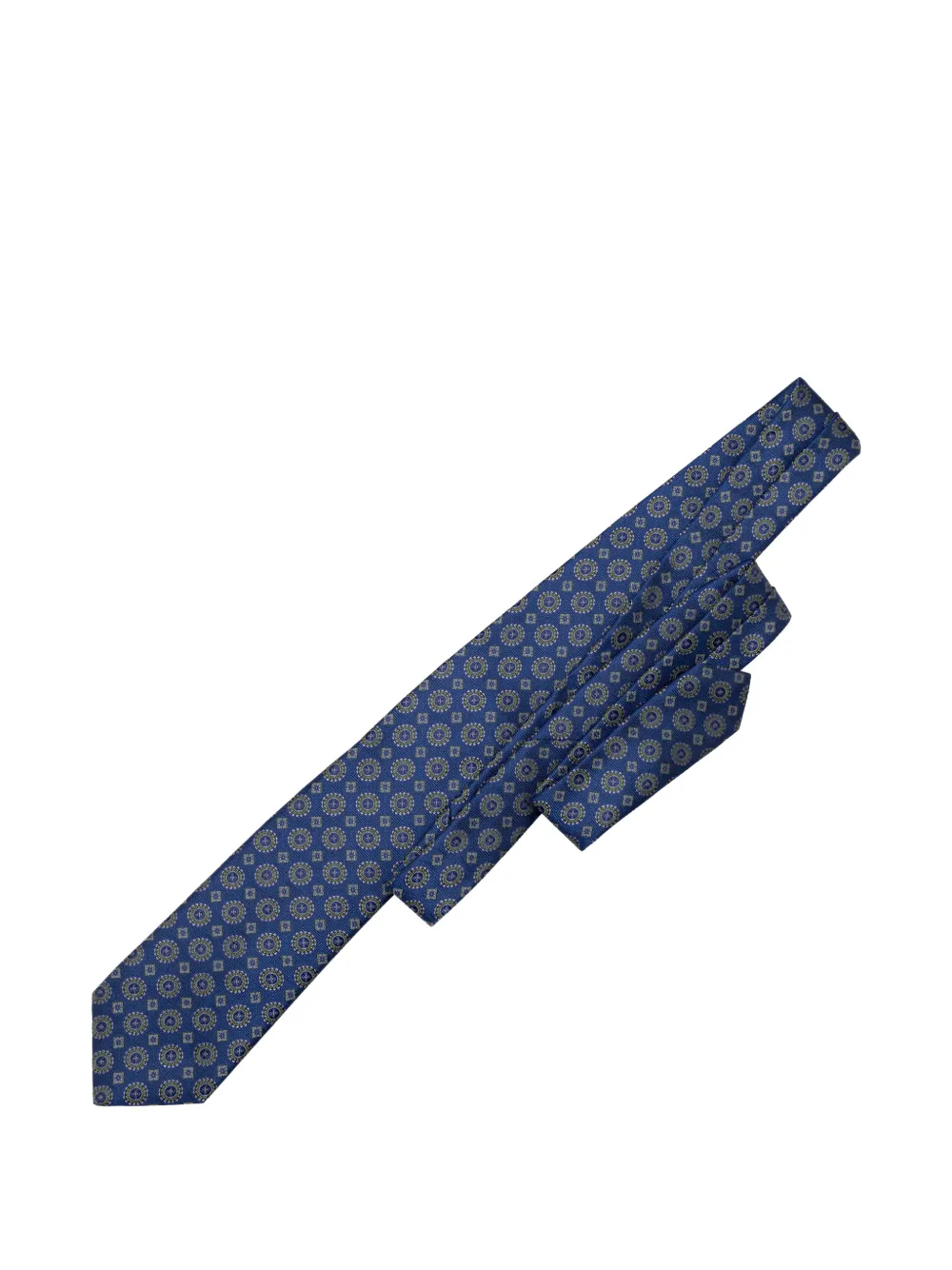 Elizabetta Ercole medallion jacquard tie