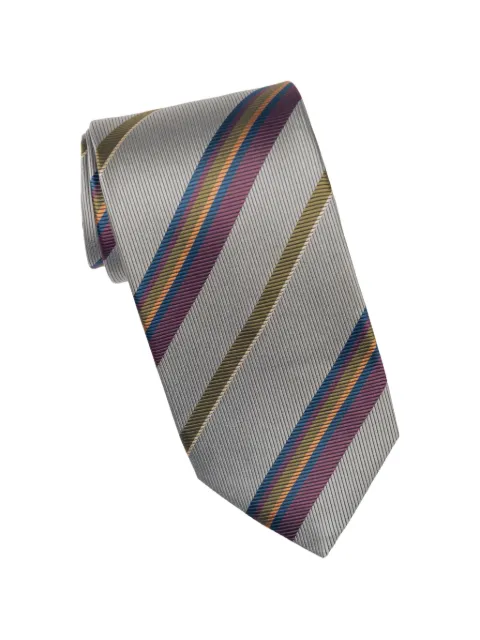 Elizabetta Lugano jacquard-stripe tie
