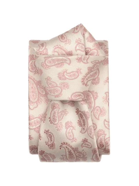 Elizabetta Colombo Krawatte aus Paisley-Jacquard