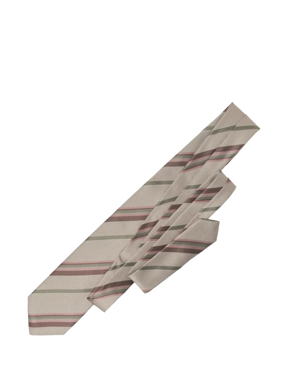 Elizabetta Lugano jacquard-stripe tie