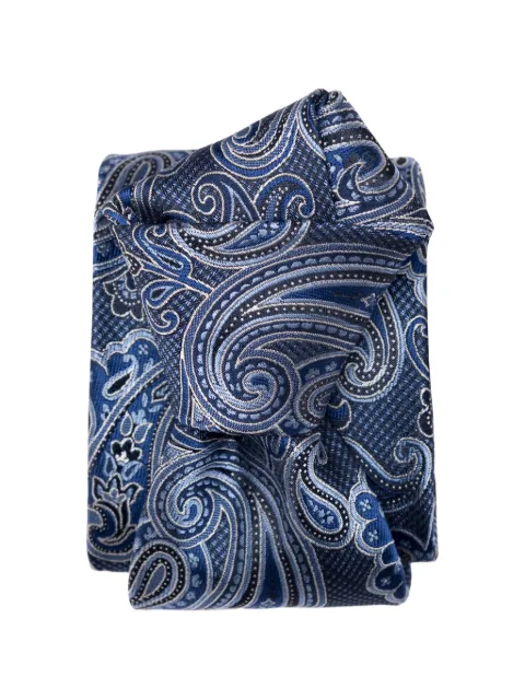Elizabetta Pavia paisley jacquard tie