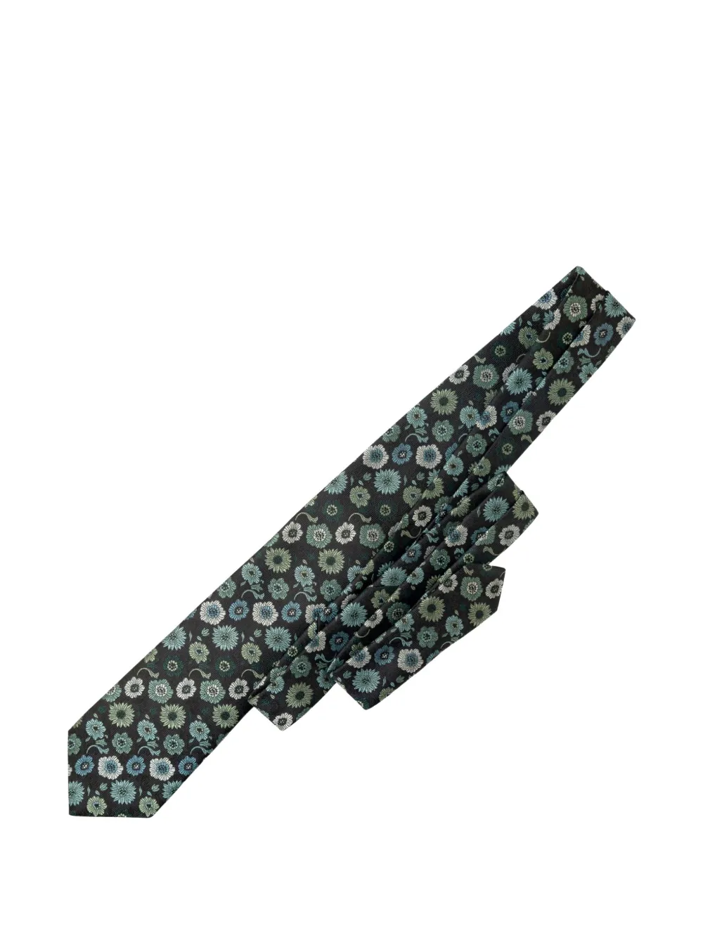 Elizabetta Pergola floral-jacquard tie