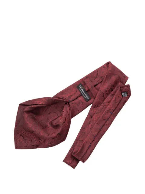 Elizabetta Vienna paisley-jacquard tie