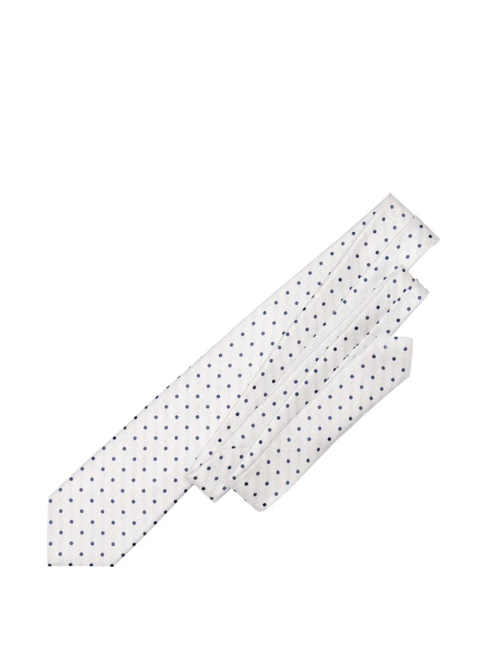 Elizabetta Tiburtina chevron-patterned tie