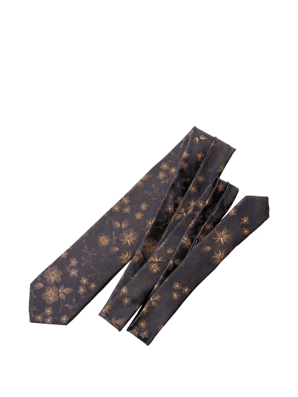 Elizabetta Silvio floral-jacquard tie