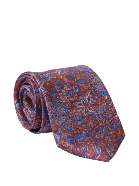 Elizabetta Catania floral-print tie