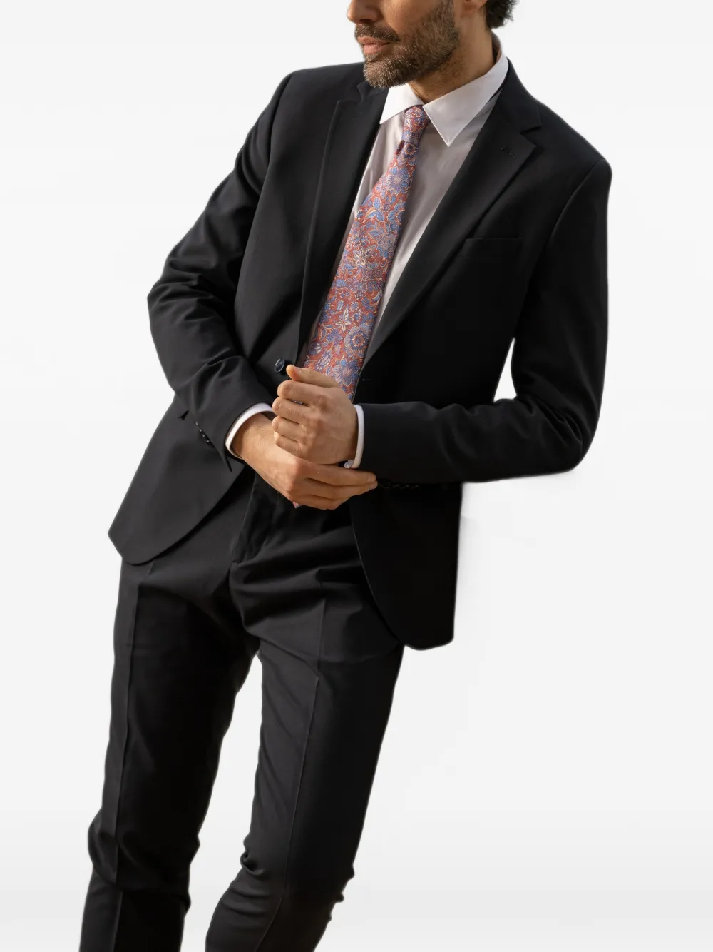 Elizabetta Catania floral-print tie