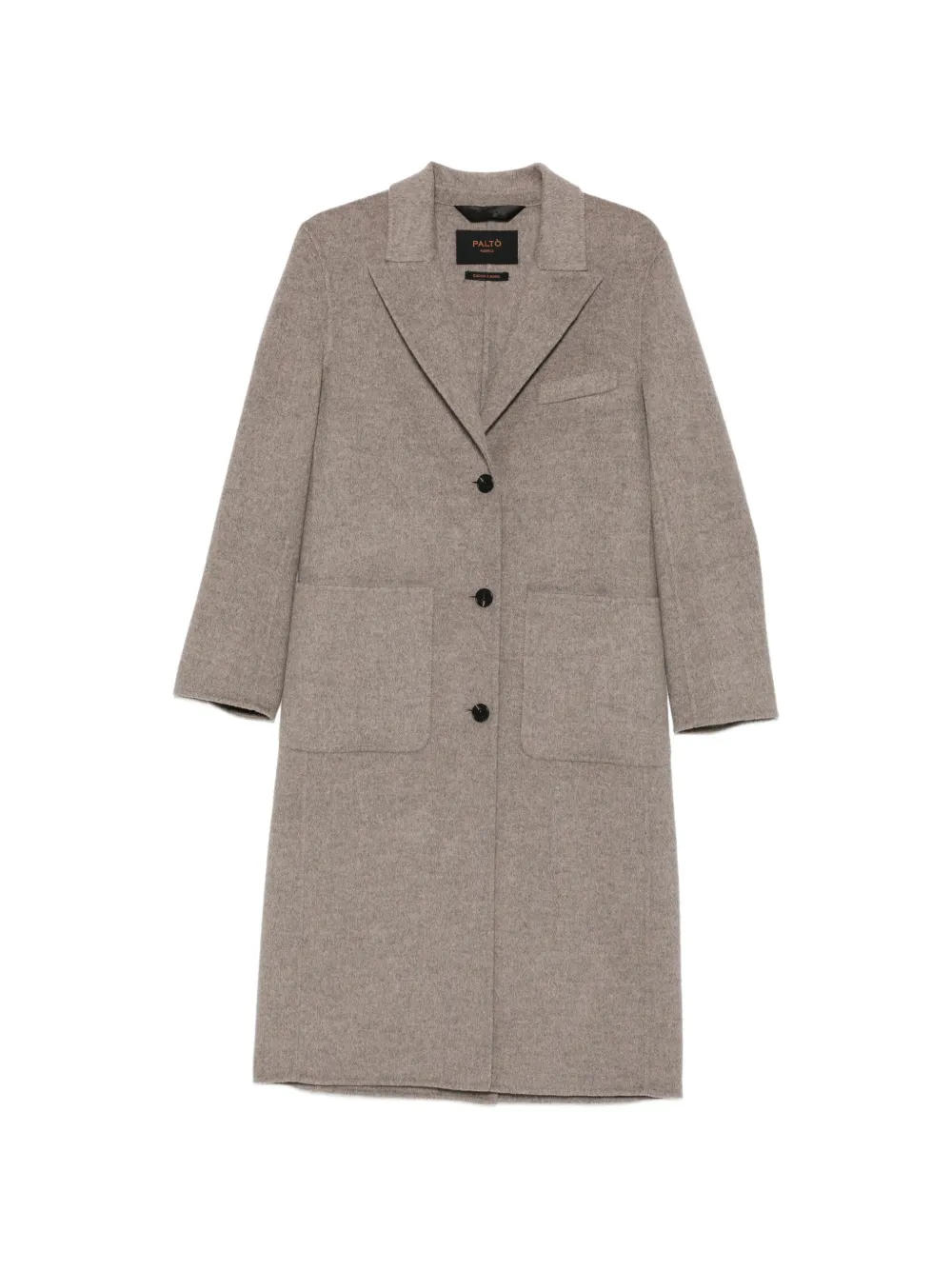 Paltò Elsa DB single-breasted wool coat
