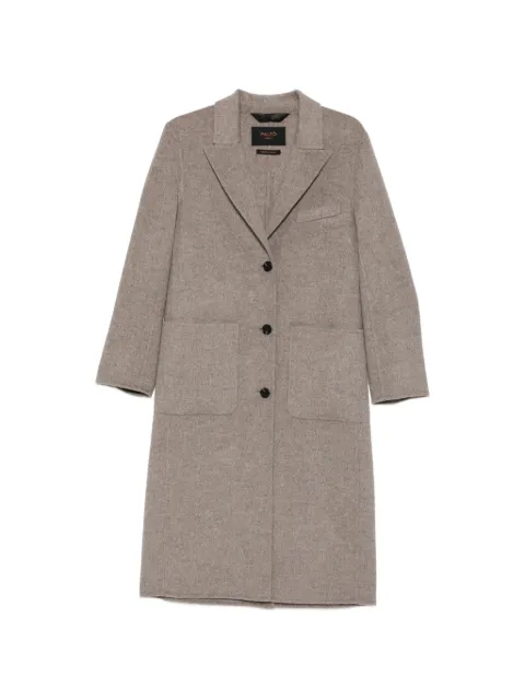 Paltò Elsa DB single-breasted wool coat