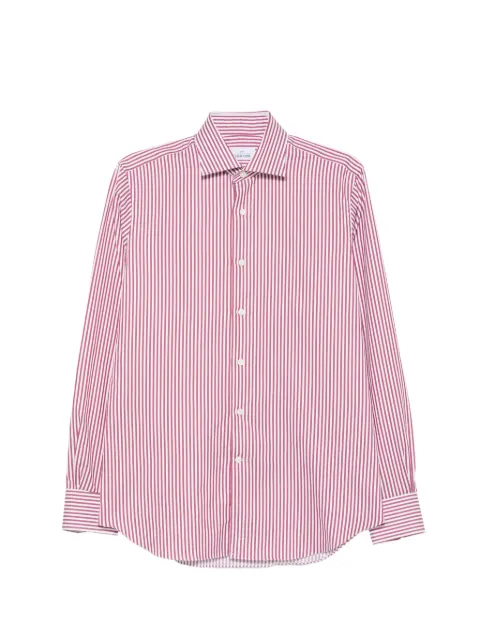 Alessandro Gherardi stripe-print cotton shirt