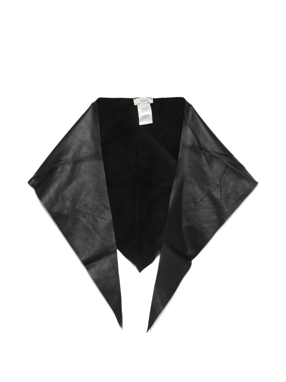Alysi leather scarf