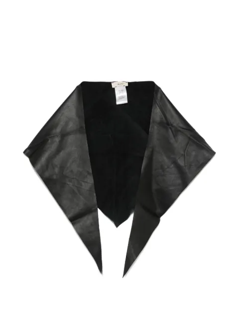 Alysi leather scarf