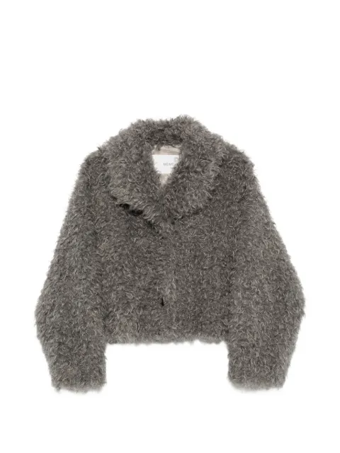 MeimeiJ faux-fur cropped coat